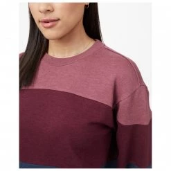Tentree - Women's Treefleece Blocked Crew - Pull -Pulls Soldes tentree womens treefleece blocked crew pull detail 3