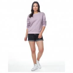Tentree - Women's Treefleece Boyfriend Crew - Pull -Pulls Soldes tentree womens treefleece boyfriend crew pull detail 3