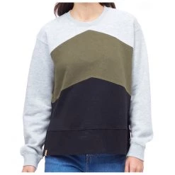 Tentree - Women's Treefleece Chevron Crew - Pull -Pulls Soldes tentree womens treefleece chevron crew pull 2