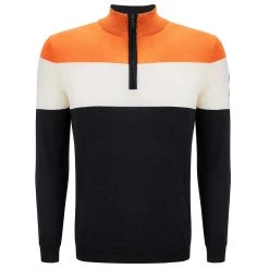 We Norwegians - Eigerøy Zip-Up - Pull en laine mérinos