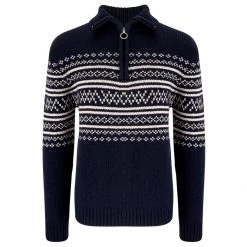 We Norwegians - Setesdal ZipUp Pullover - Pull en laine mérinos -Pulls Soldes we norwegians setesdal zipup pullover pull en laine merinos 2