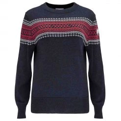 We Norwegians - Women's Signature Crewneck - Pull en laine -Pulls Soldes we norwegians womens signature crewneck pull en laine 1