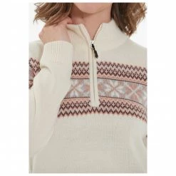 Whistler - Women's Flash Half Zip Knit Sweater - Pull -Pulls Soldes whistler womens flash half zip knit sweater pull detail 4